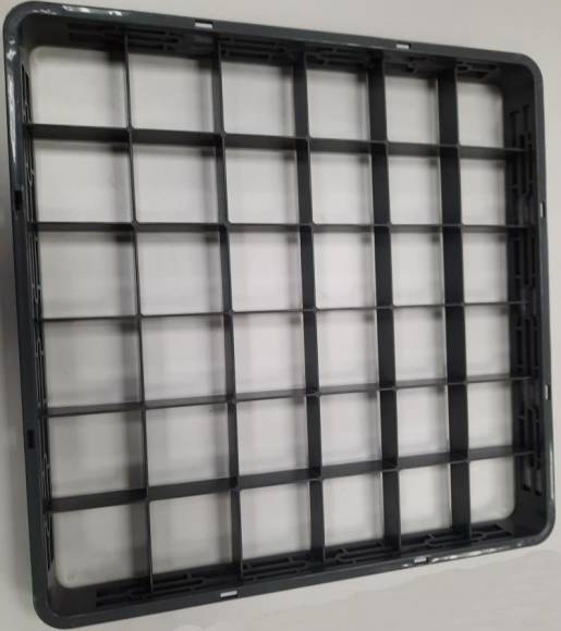 Секция дополнительная для кассеты 36 ячеек 500x500 Norma