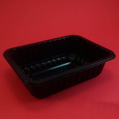 Контейнер под запайку PP 187X137X50 черный, 480 шт