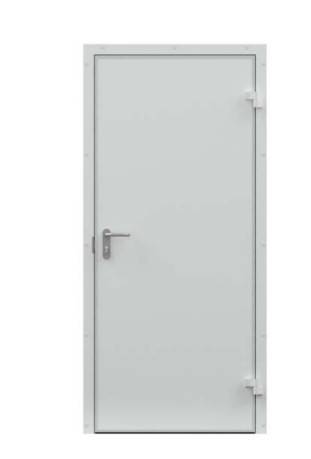 Распашная дверь одноств. технологическая (EI60)РДОТ(EI60)-1200.2420-60-Пр-(Без порога)