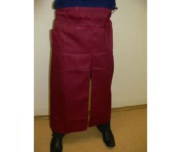 Фартук бармена бордовый 30420