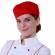 Шапочка повара Таблетка красная 00400  со704