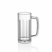 Кружка для пива 360 мл. 68 мм. h=145 мм. поликарбонат, матовый GP 77163 Кружка для пива 360 мл. 68 мм. h=145 мм. поликарбонат, матовый GP 77163
