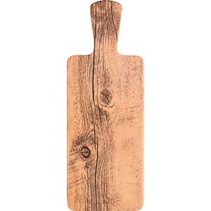 Доска для подачи 370х140мм пластик рисунок Дерево ProHotel JM16002 04090543 Доска для подачи 370х140мм пластик рисунок Дерево ProHotel JM16002 04090543