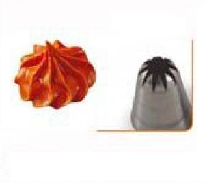 Насадка кондитерская "Закрытая звезда" 2мм Martellato BC 320.