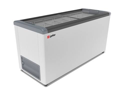 Ларь морозильный Frostor Gellar FG 600 C серый с прямым стеклом Ларь морозильный Frostor Gellar FG 600 C серый с прямым стеклом