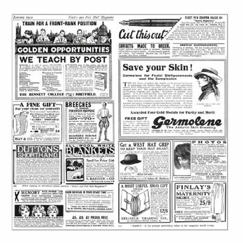 Упаковочная бумага "Газета", 31*38 см, жиростойкий пергамент 32 г/см2, 1000 шт/уп, Garcia de Pou 186