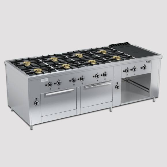 Плита газовая ПРГ-IIA-10-1 2ДШ Maxi	 82552 Плита газовая ПРГ-IIA-10-1 2ДШ Maxi	 82552