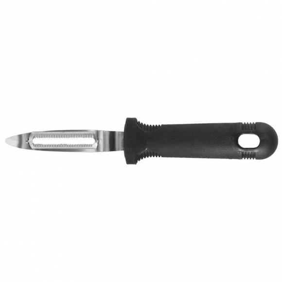 Нож для чистки овощей, поворотное лезвие с зубцами, P.L. - Proff Chef Line GS-10824-SPS