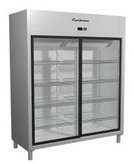 Шкаф-купе холодильный Полюс R1400К Сarboma INOX нерж. стекло Шкаф-купе холодильный Полюс R1400К Сarboma INOX нерж. стекло