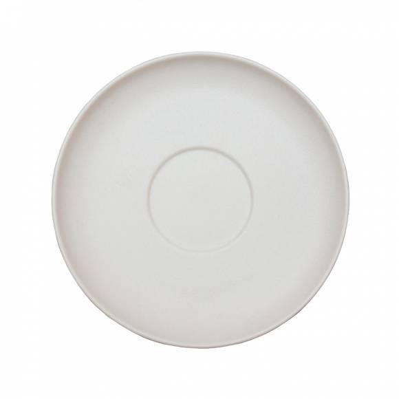 Блюдце для кофейной чашки 125 мм фарфор NOBLE Fine Plus-Light Grey 095301A-L010-LGS /6/