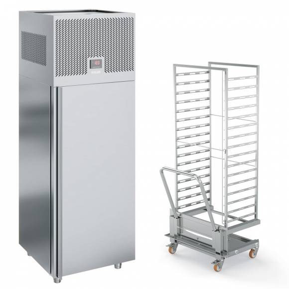 Аппарат шоковой заморозки Polair-Grande CRt20T-G с тележкой Аппарат шоковой заморозки Polair-Grande CRt20T-G с тележкой