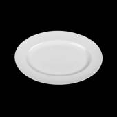 Блюдо овальное 285х225мм Corone Simplice фарфор белый LQ-QK15069B фк063 Блюдо овальное 285х225мм Corone Simplice фарфор белый LQ-QK15069B фк063