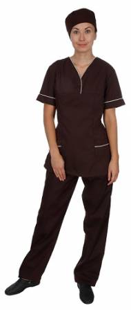 Блузон женский р-р 48 коричневый без пуговиц 00011 со0952