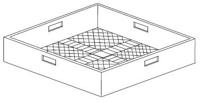 Кассета универсальная 500х500 DIHR С 44