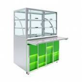 Прилавок холодильный Neon Luxstahl ПХК (С)-1200 Premium Прилавок холодильный Neon Luxstahl ПХК (С)-1200 Premium