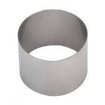 Форма для выкладки/выпечки Круг 60мм нерж. CRR7  Форма для выкладки/выпечки Круг 60мм нерж. CRR7