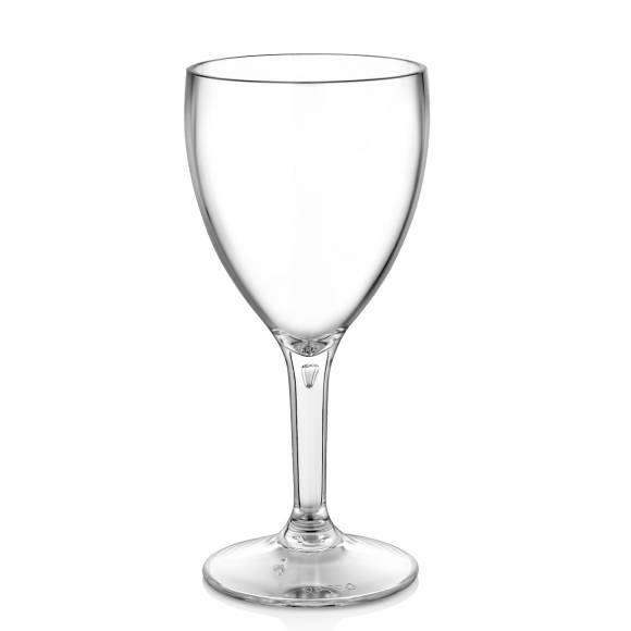 Бокал для вина 255 мл. 75 мм. h=165 мм. поликарбонат, прозрачн. GP 77182