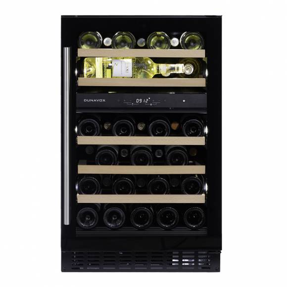 Винный шкаф Dunavox DAUF-38.100DB 2 температурные зоны