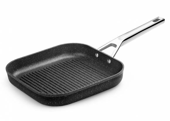 Сковорода 280*280*45мм 3,0 л алюм. рифлен. с антиприг. покрыт. микрогриль Mineral BRA&Monix M741230 Сковорода 280*280*45мм 3,0 л алюм. рифлен. с антиприг. покрыт. микрогриль Mineral BRA&Monix M741230