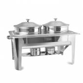 Мармит настольный для первых блюд (две емкости по 4,5л) MGsteel 72825 Мармит настольный для первых блюд (две емкости по 4,5л) MGsteel 72825