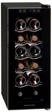 Винный шкаф термоэлектрический DUNAVOX DAT-12.33DC 2 температурные зоны