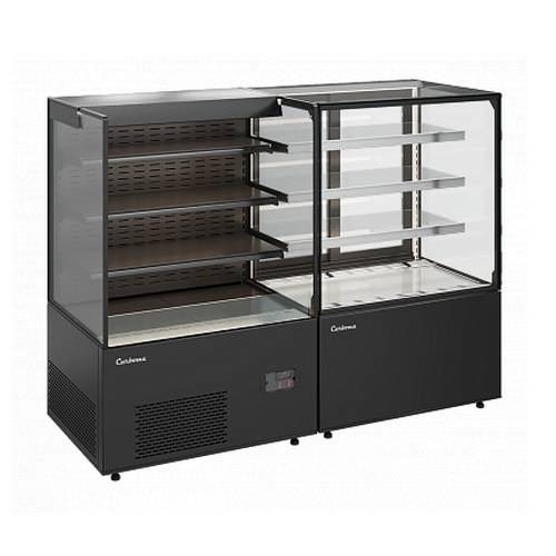 Витрина холодильная KC78-130 VV 0,9-2 (открытая) (9005) Витрина холодильная KC78-130 VV 0,9-2 (открытая) (9005)