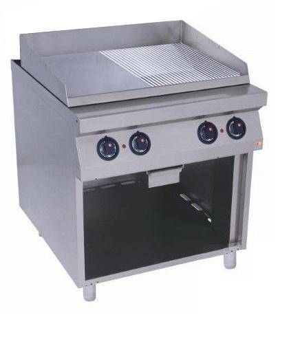 Поверхность жарочная электрическая KOGAST (KOVINASTROJ) EZ-T87/P-KR 55853 комбинир., сталь Поверхность жарочная электрическая KOGAST (KOVINASTROJ) EZ-T87/P-KR 55853 комбинир., сталь