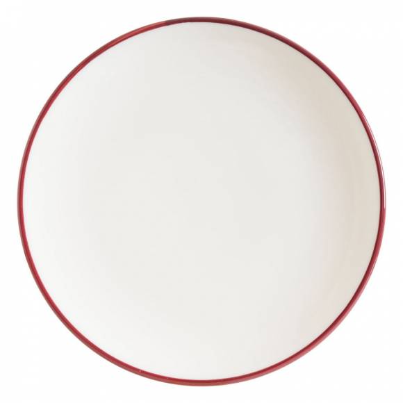 Тарелка 230 мм Линеа Бургунди, форма Гурмэ Bonna LNEBDGRM23DZ