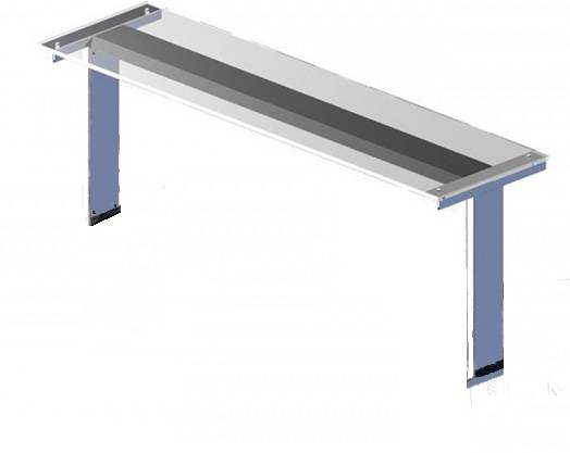 Полка настольная Gastrolux ПН-053/С стеклянная прямая Полка настольная Gastrolux ПН-053/С стеклянная прямая