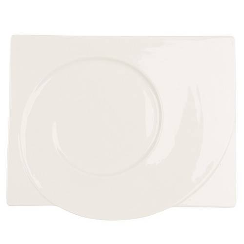 Блюдо прямоугольное 300мм спираль PROFF CUISINE фарфор F2898-12/71047042  81223344 /6/ Блюдо прямоугольное 300мм спираль PROFF CUISINE фарфор F2898-12/71047042  81223344 /6/