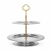 Этажерка 2-х ярусная 260 мм нержавеющая сталь [RGS-PC108-Y2] кт2900