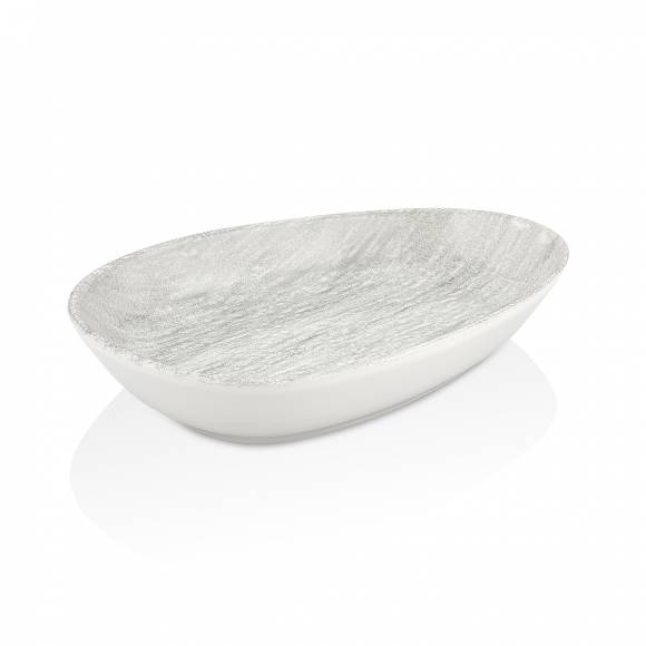 Блюдо овальное 19*13 см,фарфор Island Ombra By Bone IS-MB-19-OV /12/ Блюдо овальное 19*13 см,фарфор Island Ombra By Bone IS-MB-19-OV /12/