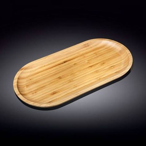 Блюдо для подачи овальное 355х175 мм бамбук Wilmax WL-771060/A Блюдо для подачи овальное 355х175 мм бамбук Wilmax WL-771060/A