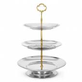 Этажерка 3-х ярусная 360 мм нержавеющая сталь [RGS-PC107-Y3] кт2899