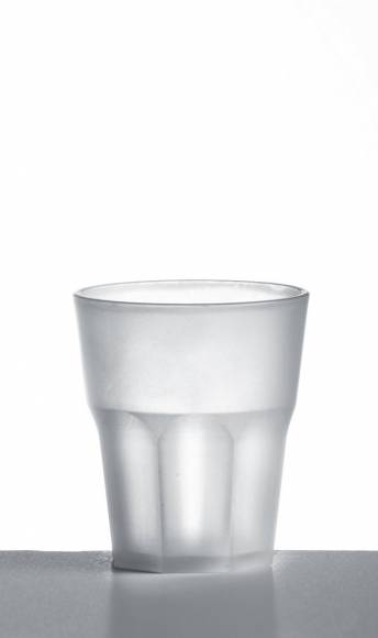 Стакан низкий 270мл GRANITY РР Nipco полупрозрачный 97мм 190861 /300/