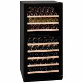 Винный шкаф компрессорный встраиваемый DUNAVOX DX-94.270DBK 2 температурные зоны