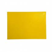 Доска разделочная 600х400х18мм желтая полипропилен MGSteel 1713 Доска разделочная 600х400х18мм желтая полипропилен MGSteel 1713