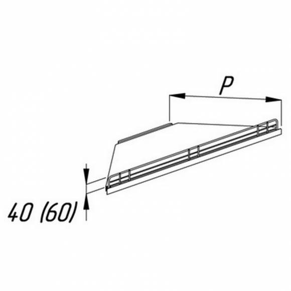 Ограничитель УН передний низкий 300, диаметр 5 мм New МХМ Купец