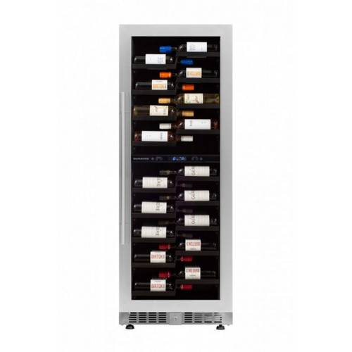 Винный шкаф компрессорный DUNAVOX DX-104.375DSS 2 температурные зоны