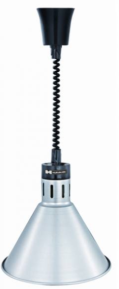 Лампа инфракрасная 275мм Hurakan  HKN-DL800 серебряный цвет 153684