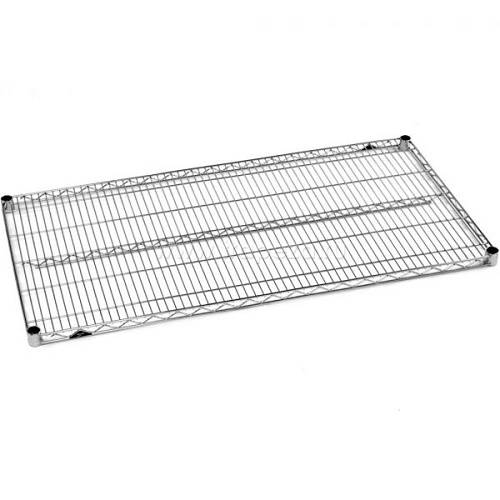 Полка-решётка 914х355мм для стеллажа Metro хромоникелевая 1436NC (для сухих помещений) Полка-решётка 914х355мм для стеллажа Metro хромоникелевая 1436NC (для сухих помещений)