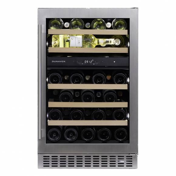 Винный шкаф Dunavox DAUF-38.100DSS 2 температурные зоны