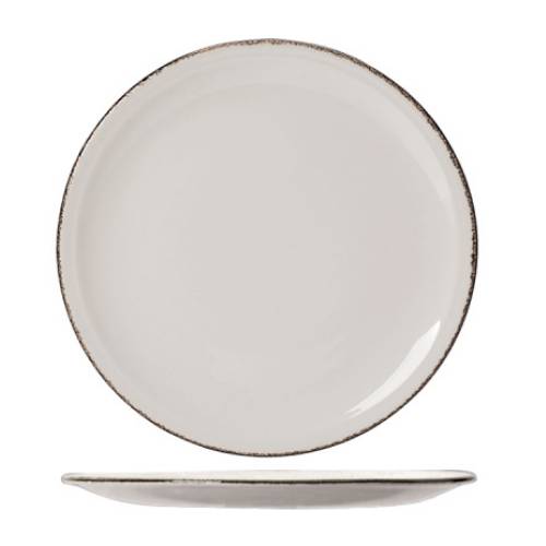 Блюдо для пиццы «Браун Дэппл»; фарфор; D=31см; белый, коричнев. 1714 0614