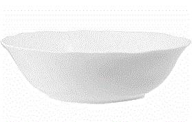 Салатник 250мл Афродита Lubiana фарфор D=14, H=4.5см 2614-white 03030386