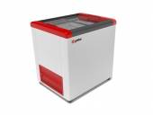Ларь морозильный Frostor Gellar FG 250 C красный с прямым стеклом Ларь морозильный Frostor Gellar FG 250 C красный с прямым стеклом