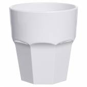 Олд Фэшн 250 мл. d=83 мм. h=90 мм. поликарбонат белый MGProf 78559