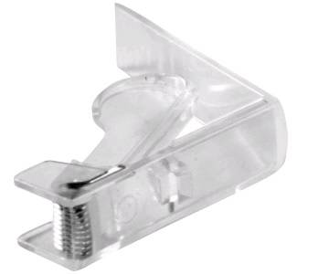 Зажим для скатерти прозрачный пружина 1738 /1/96/