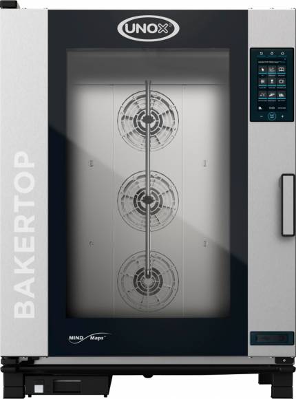 Пароконвектомат Unox (BakerTop MIND.maps Countertop) XEBC-10EU-EPRM-MP (с универс. направляющими) Пароконвектомат Unox (BakerTop MIND.maps Countertop) XEBC-10EU-EPRM-MP (с универс. направляющими)