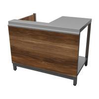 Прилавок кассовый Light  Gastrolux ПНК-087П/L Прилавок кассовый Light  Gastrolux ПНК-087П/L