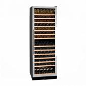 Винный шкаф компрессорный DUNAVOX DX-166.428SDSK 2 температурные зоны